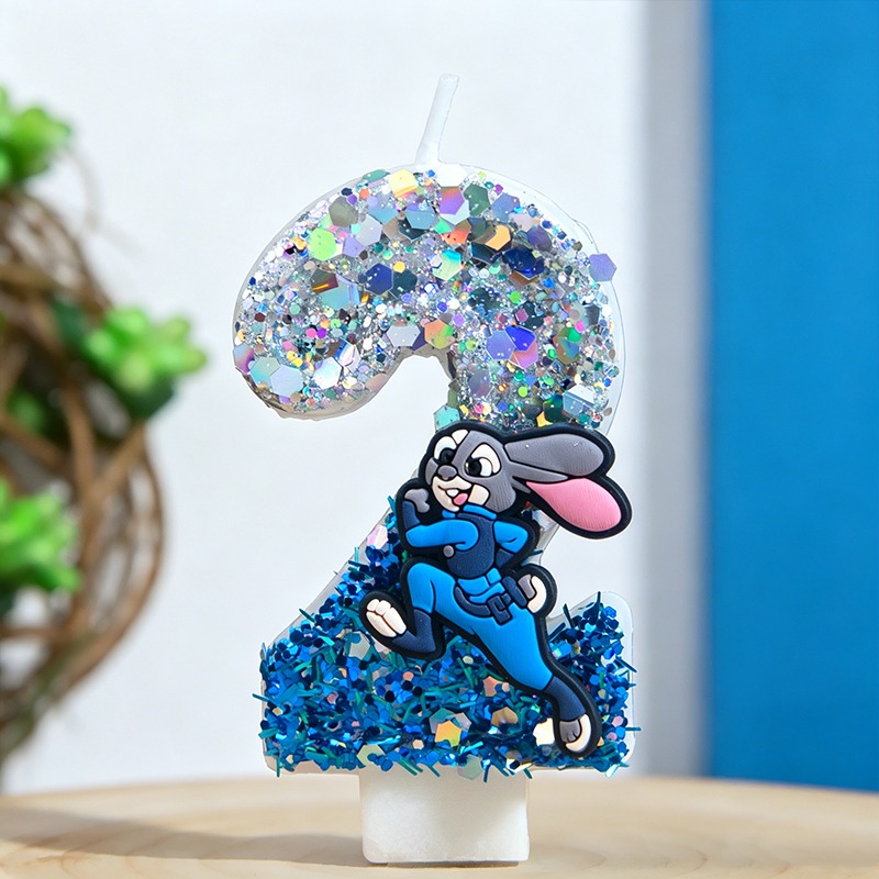 Unity Candle Set - Candeline Digitali per Compleanno, Decorazione Torta