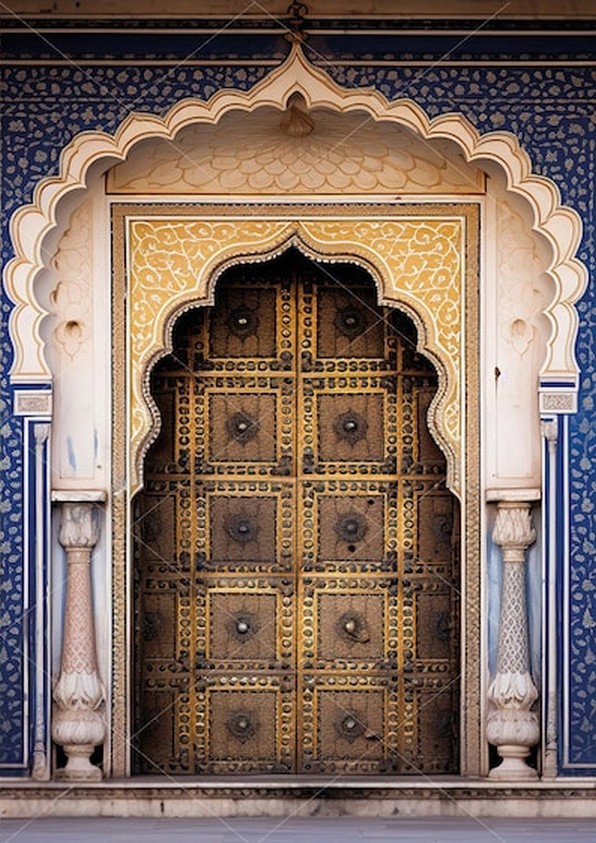 Indian Wedding Supply - Porta ad arco indiano Haldi Mehendi