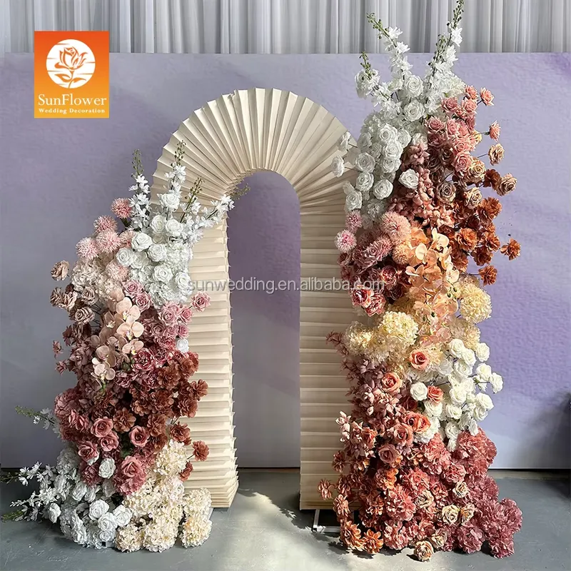 Wedding Arch Flower - Arco di Fiori in Seta con