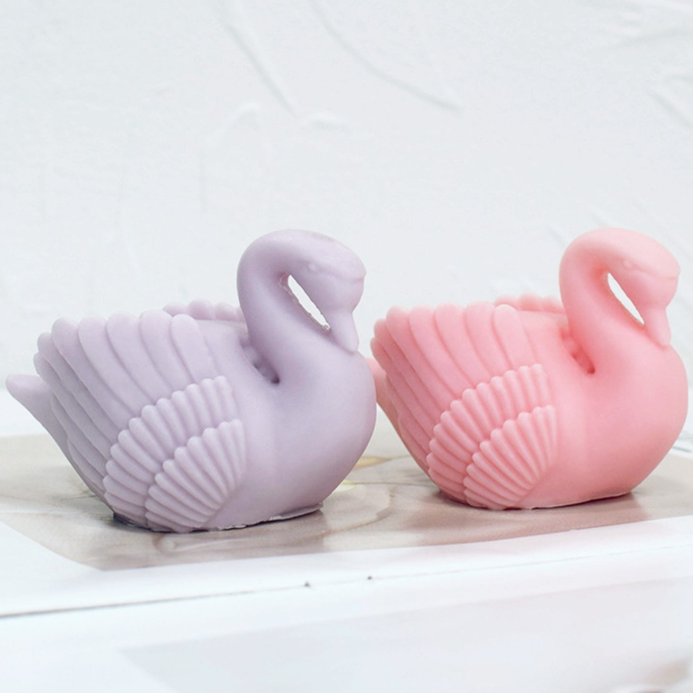 Unity Candle Set - Stampo per candele in silicone cigno