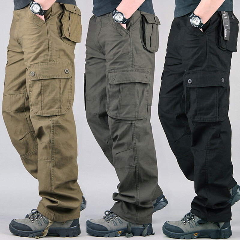 Wedding Job - Pantaloni Cargo tattici tuta da uomo