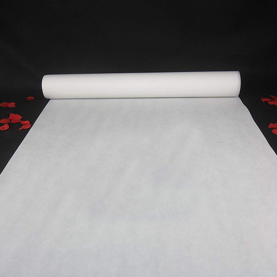 Aisle Runner White - Tappeto da sposa in tessuto non