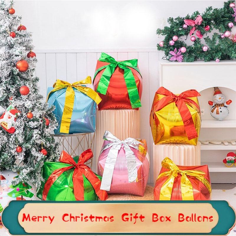 Wedding Supply Shops - Confezione regalo di Natale quadrata 4D