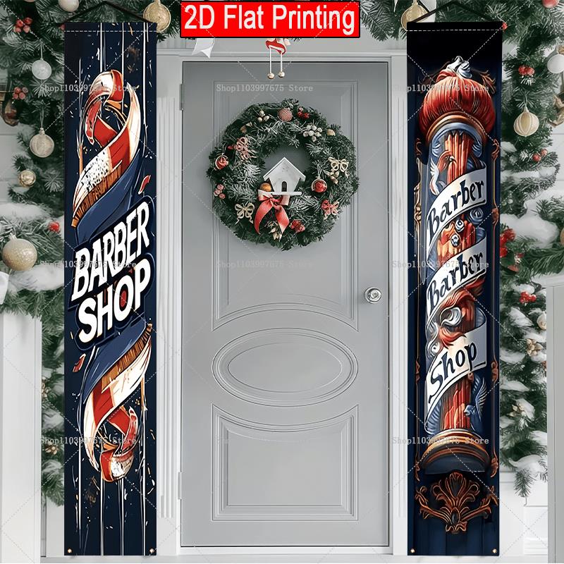 Wedding Supply Shops - Striscioni 2D con Logo per Barbiere,