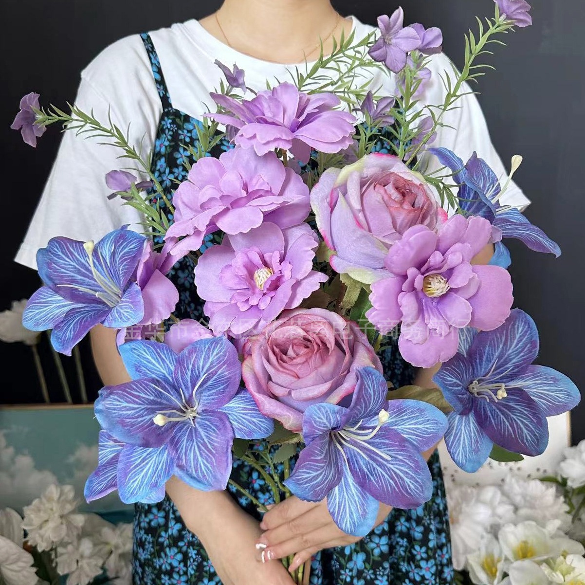 Wedding Supply Shops - Fiori di Giglio Artificiali Stile Monet