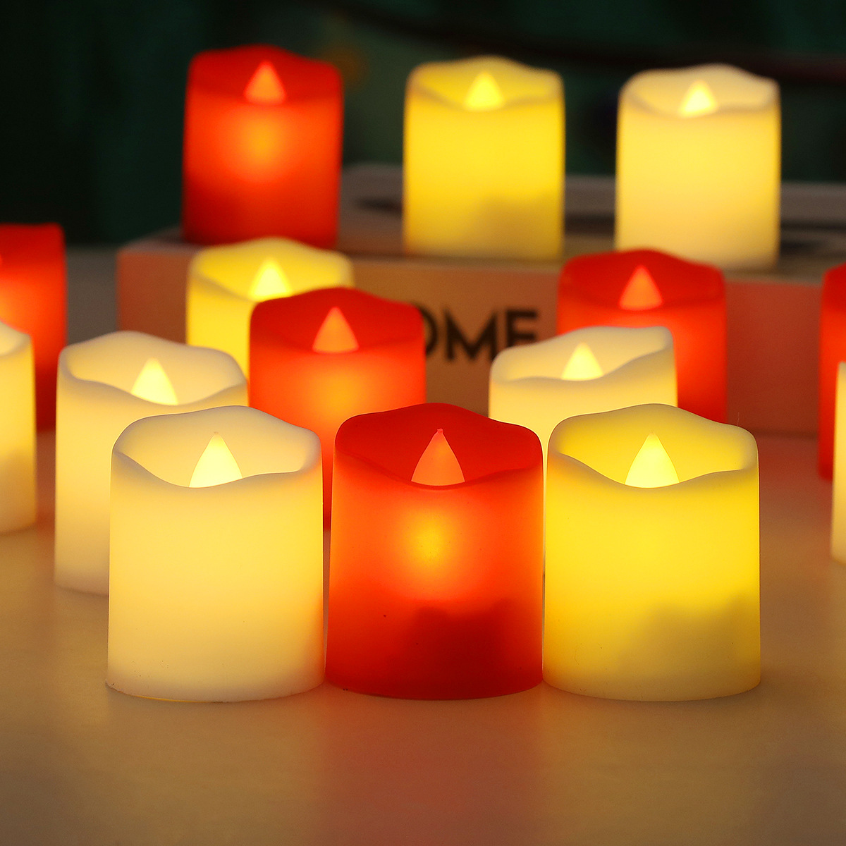 Unity Candle Set - Luce a LED a forma di