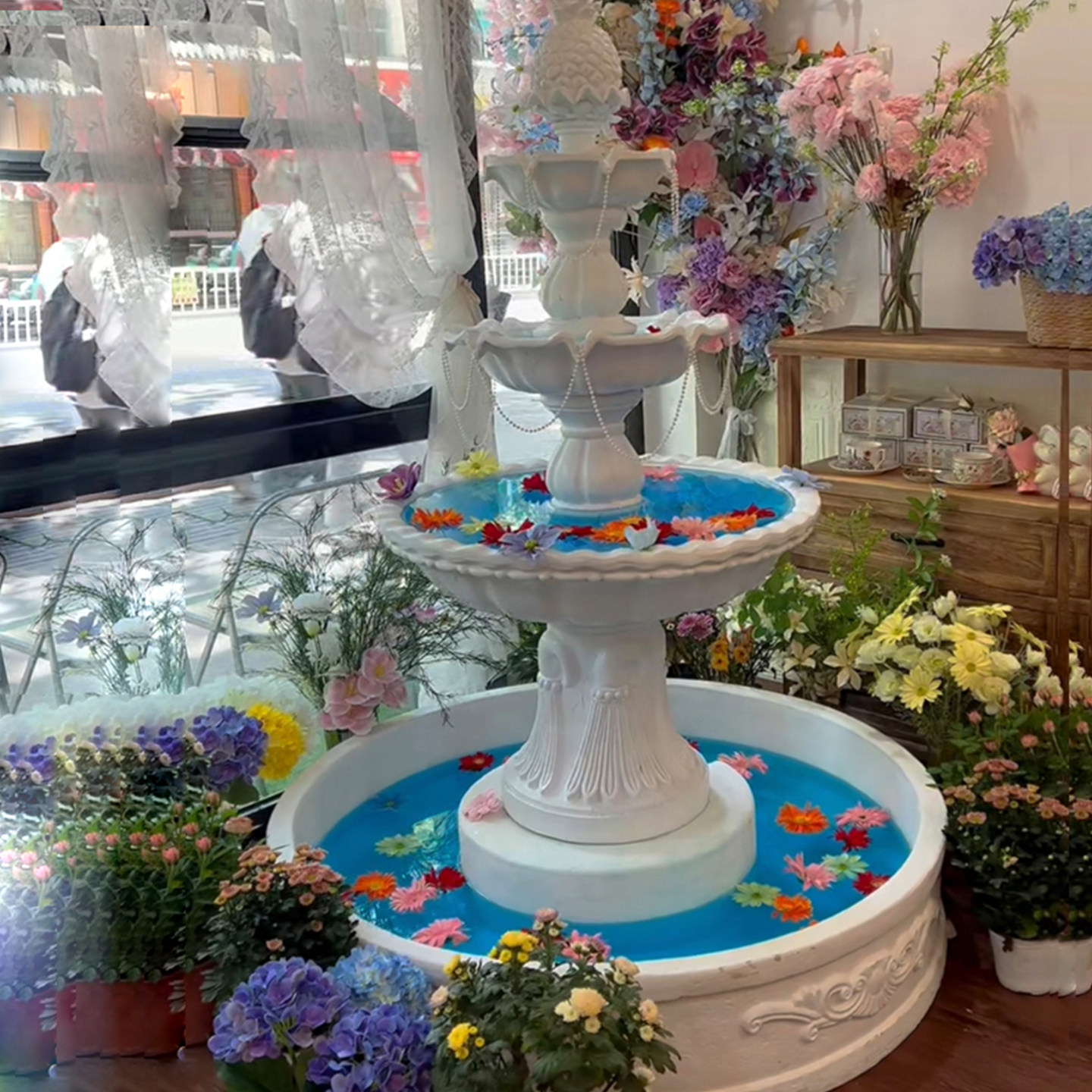 Fontana a tre piani in stile e - Wedding Fountain recensione e prezzo