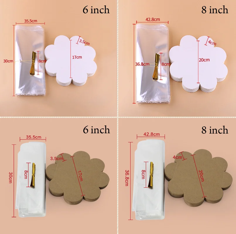 10 pz 6/8 pollici Torta In Chi - Wedding Supply Shops recensione e prezzo