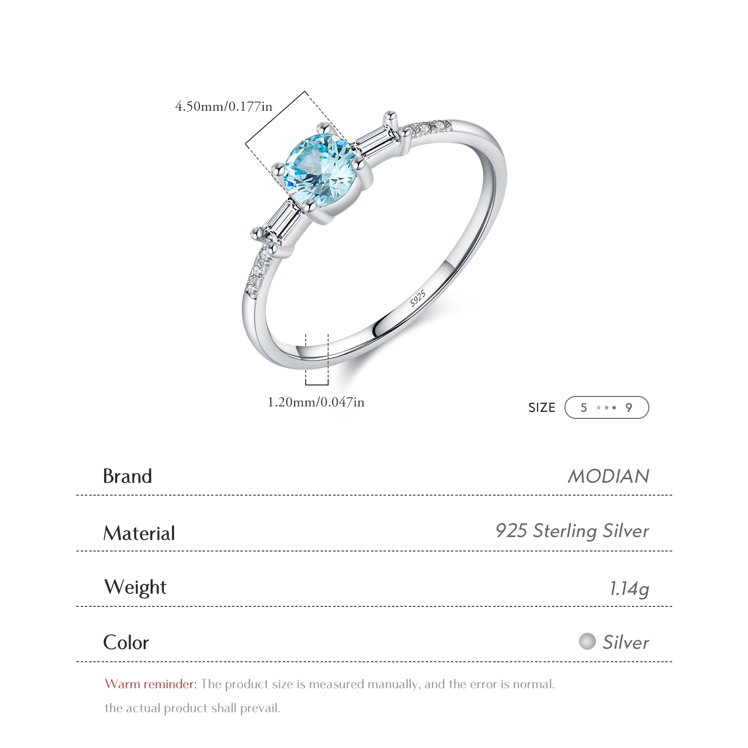 MODIAN Anelli in argento sterl - Wedding Z recensione e prezzo