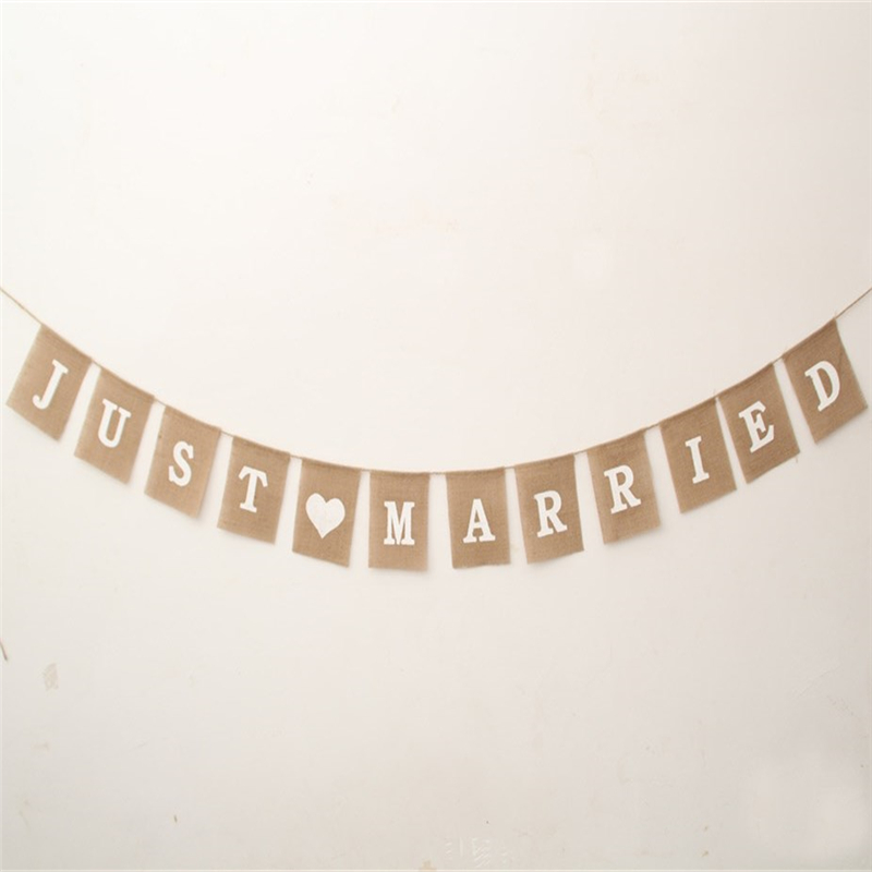 Juta juta Bunting rustico appe - Wedding Supply Rentals recensione e prezzo