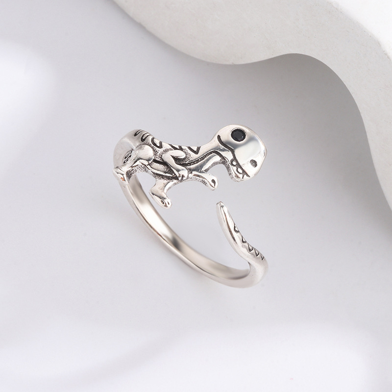 Nuovo in argento 925 Dinosaur  - Wedding Job recensione e prezzo