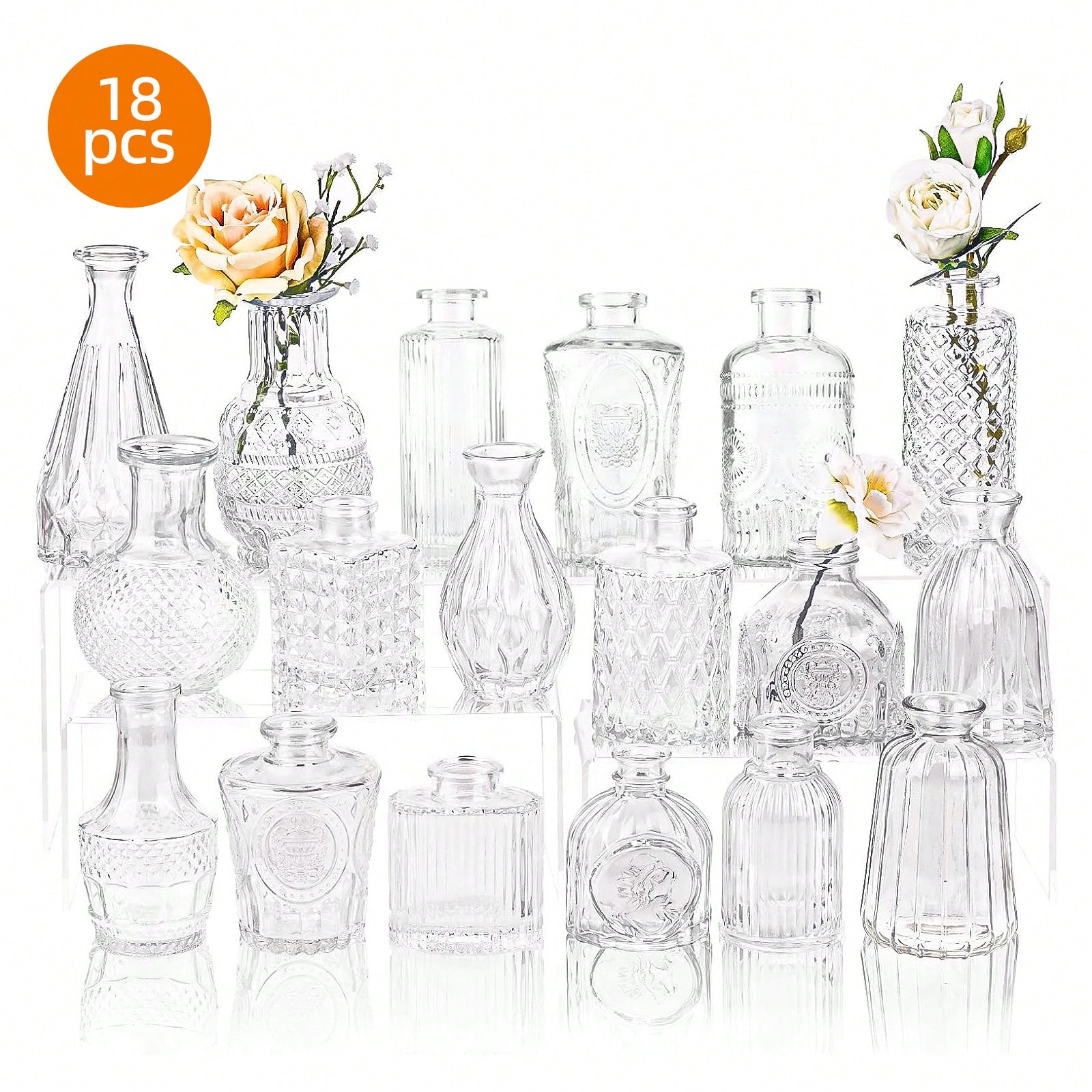 Set di 18/36 vasi in vetro per - Wedding Supply Rentals recensione e prezzo