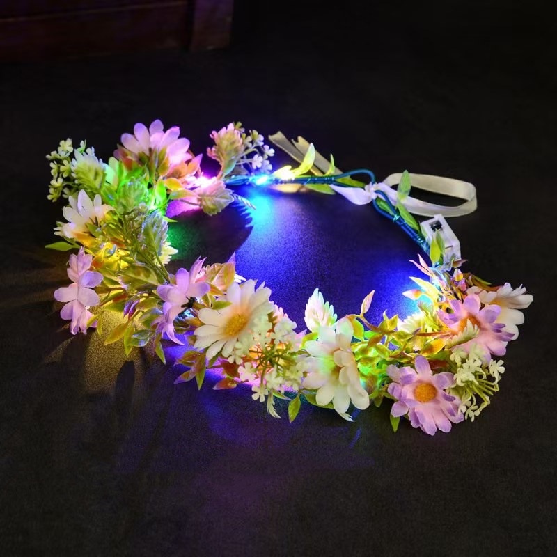 Corona di fiori luminosa a LED - Wedding Arch Flower recensione e prezzo
