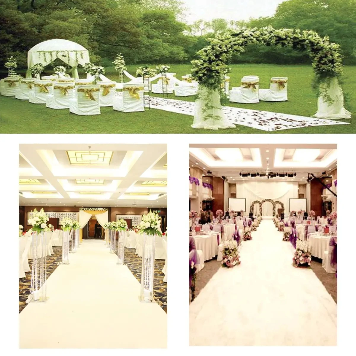 Lunghezza personalizzata corri - Aisle Runner White recensione e prezzo