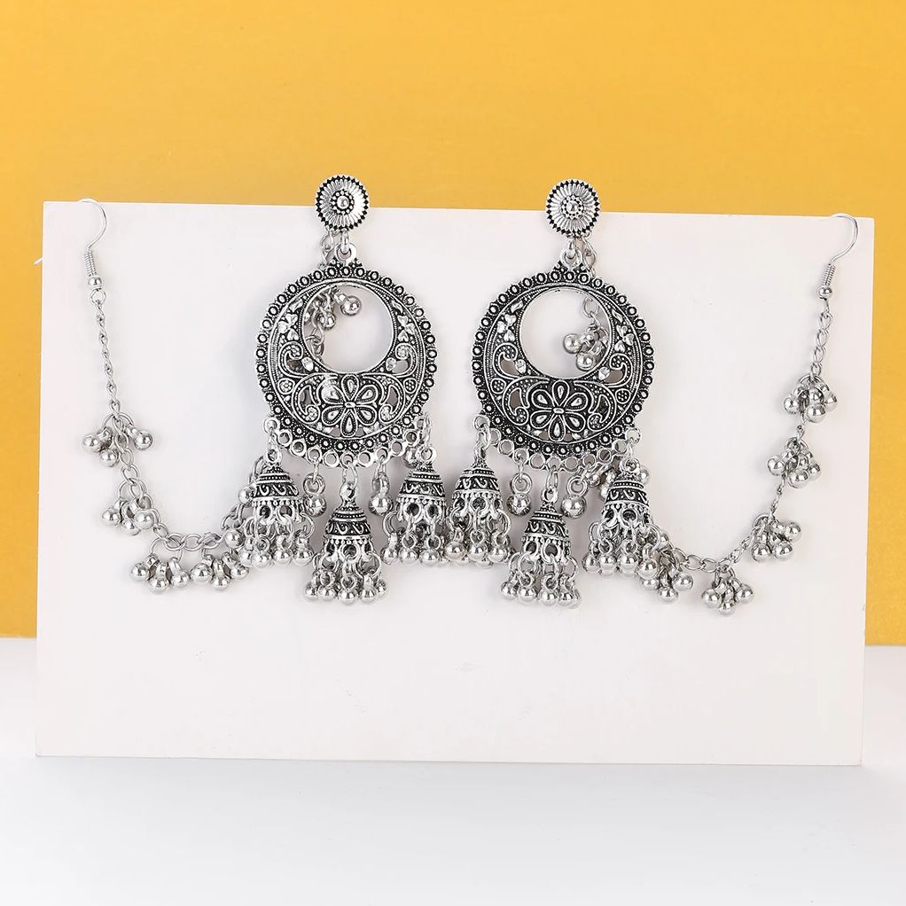Orecchini Jhumka Indiani Etnic - Indian Wedding Supply recensione e prezzo