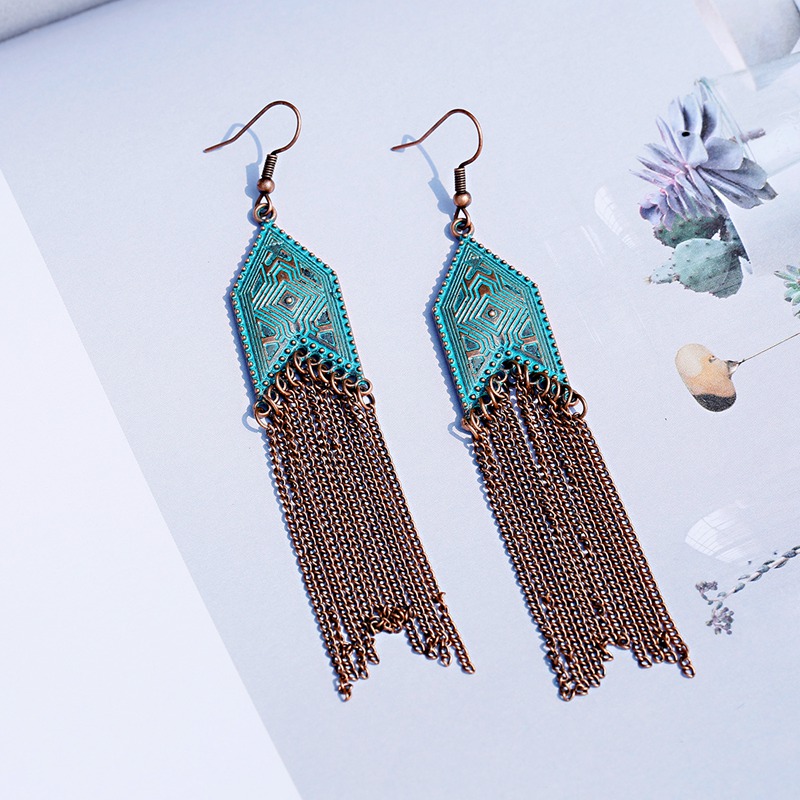 Orecchini pendenti in lega di  - Indian Wedding Supply recensione e prezzo