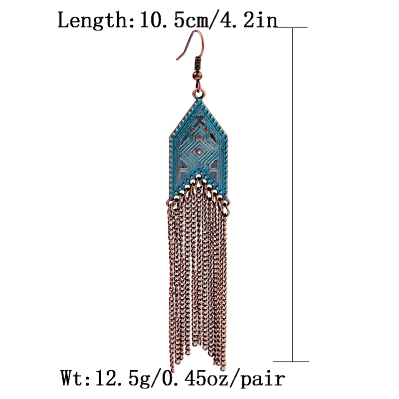 Orecchini pendenti in lega di  - Indian Wedding Supply recensione e prezzo